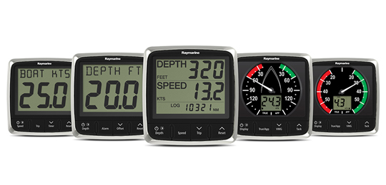 Digitální ukazatele Raymarine pro každou loď, každý motor a každého uživatele lodí na světě Digitální ukazatele Raymarine pro každou loď, každý motor a každého uživatele lodí na světě